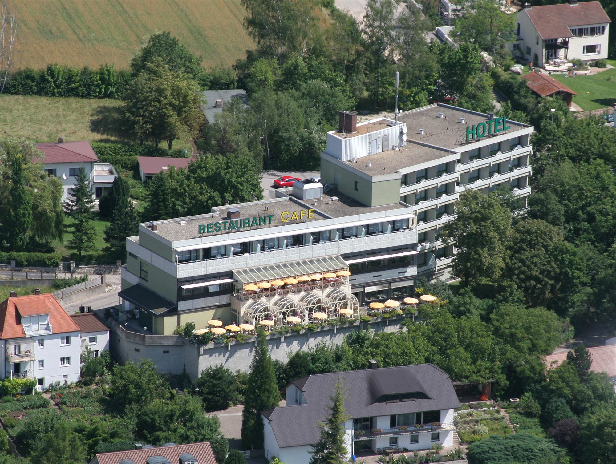 Hotel Am Drechselsgarten Ansbach Eksteriør billede